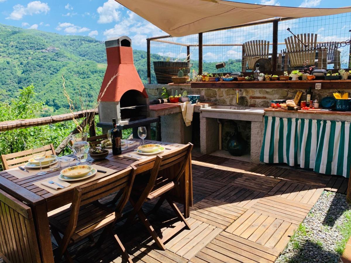 Villa Casa Emma Fiattone In Garfagnana Exterior foto